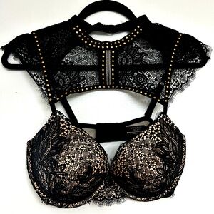 Victoria’s Secret Decorative Lace Push-up Bra